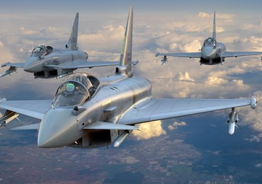 Ukraińscy lotnicy będą się szkolić na myśliwcach Eurofighter Typhoon