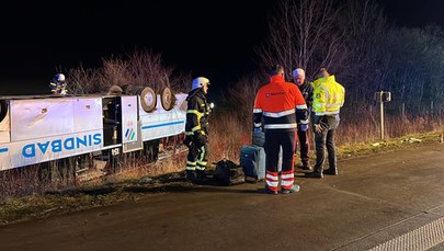 Wypadek polskiego autokaru w Niemczech. Są ranni 