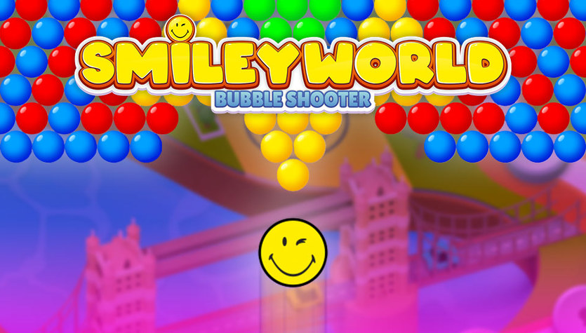 Gra w kulki Smileyworld Bubble Shooter to gra, w której możesz podróżować przez wspaniały świat mnóstwa uśmiechów :-) Uśmiechnięte bąbelki tylko czekają, abyś się z nimi bawił i uśmiechał. Zbieraj wszystkie małe zwierzęta i postacie i odkryj setki poziomów. 