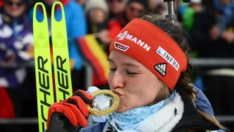 MŚ w biathlonie: Herrmann-Wick najlepsza w sprincie, Polki daleko