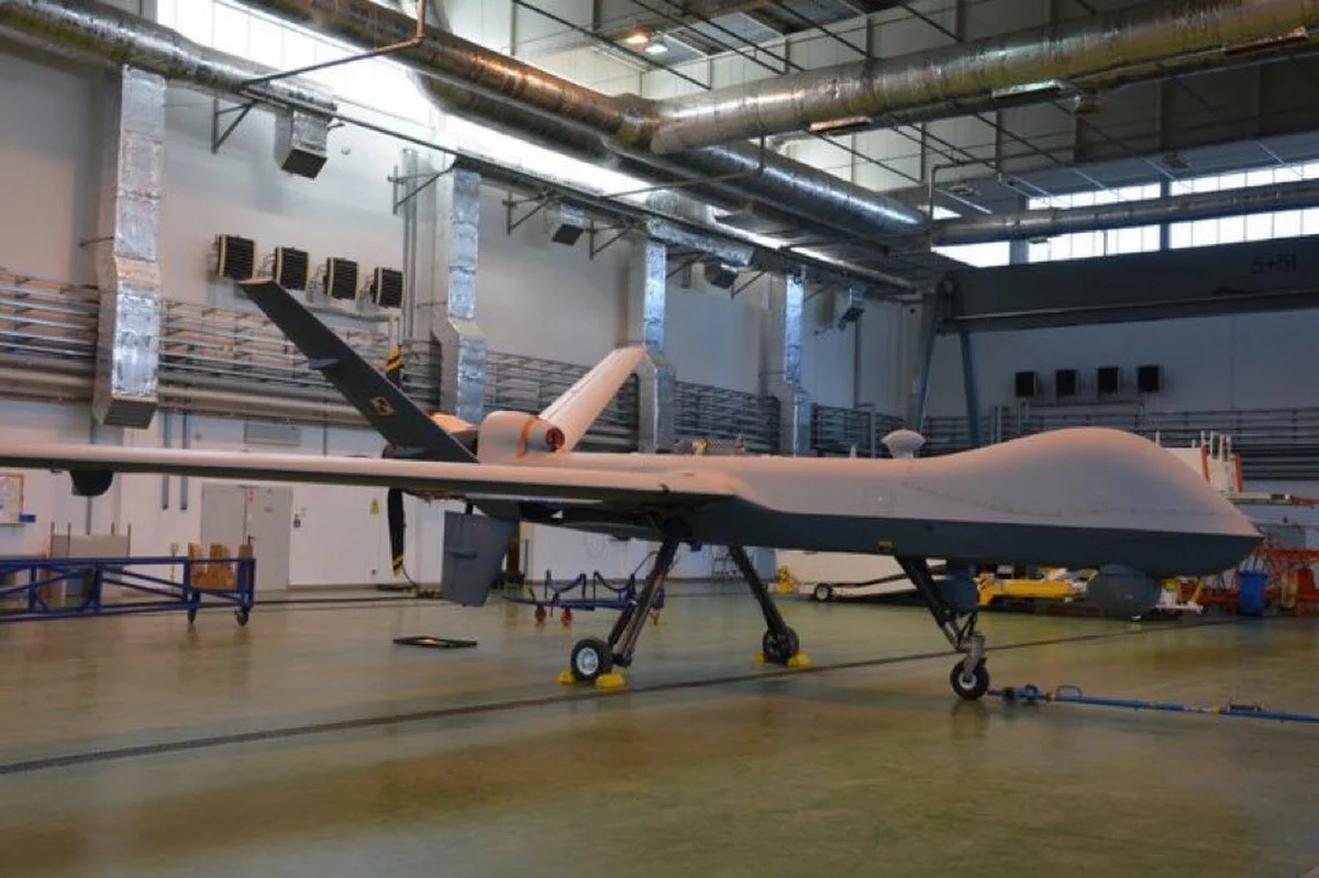 W Polsce są już amerykańskie drony MQ-9A Reaper - poinformował o tym Mariusz Błaszczak. Szef resortu obrony dodał, że ten sprzęt został wyleasingowany w USA w ramach "pilnej potrzeby operacyjnej". 