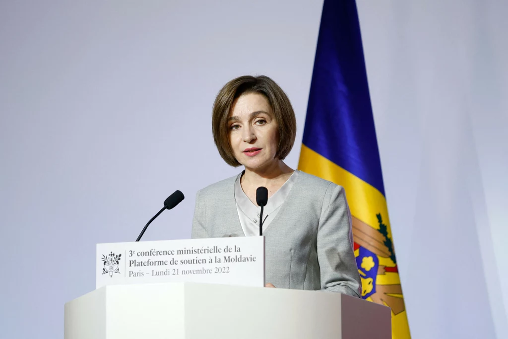 Prezydent Mołdawii Maia Sandu