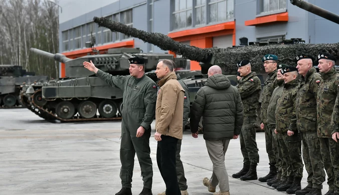 Andrzej Duda: Ukraińscy żołnierze uczą się w Polsce nowych technik walki