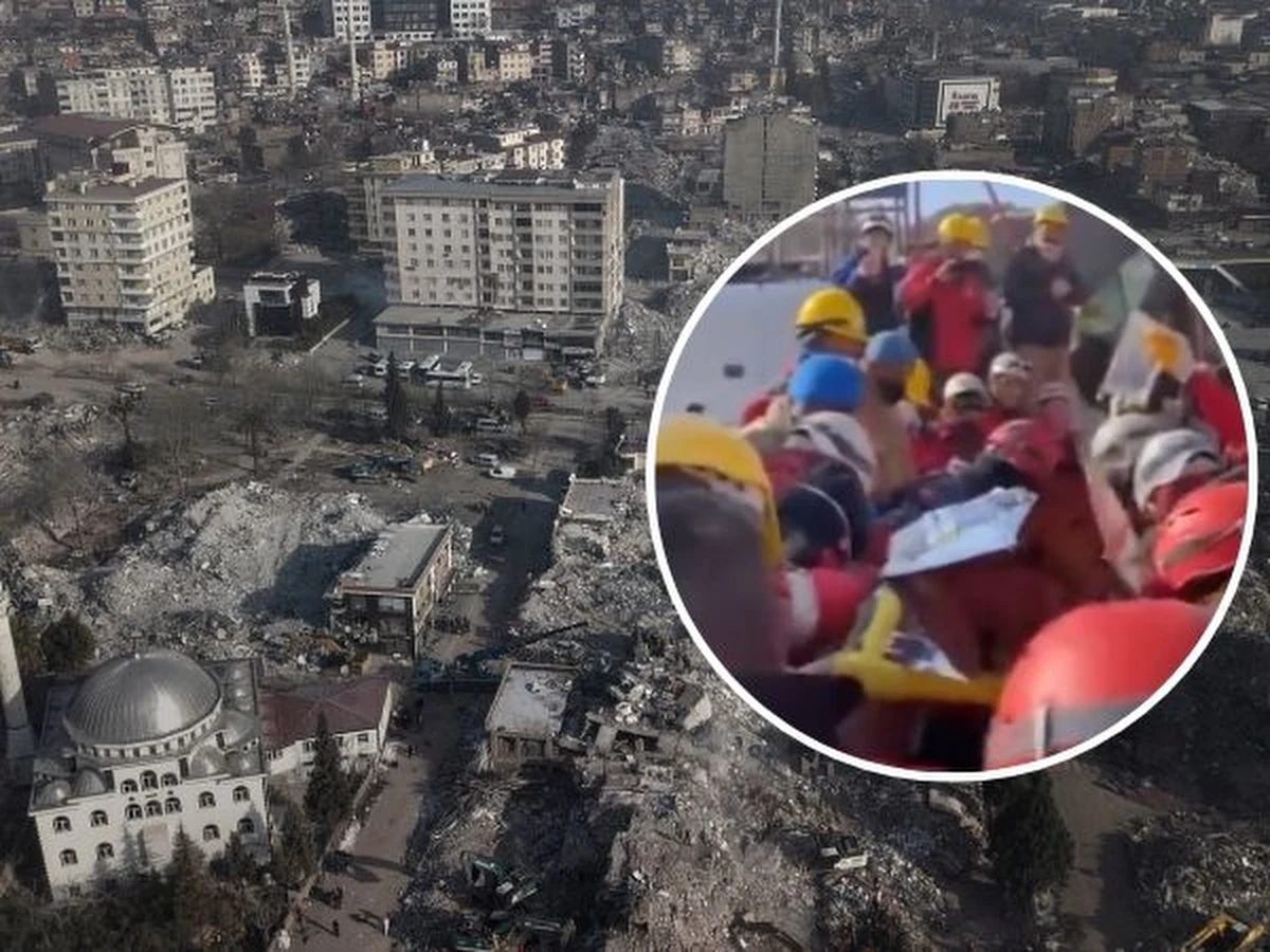 Od niszczycielskiego trzęsienia ziemi w Turcji i Syrii minął ponad tydzień. Każda żywa osoba, którą udaje się wydobyć spod gruzów, to cud. Kolejnym cudem jest uratowanie 42-latki, która w zawalonym budynku przetrwała 222 godziny.