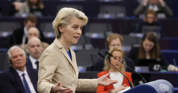 ​Przewodnicząca Komisji Europejskiej Ursula von der Leyen zapowiedziała, że 10. pakiet unijnych sankcji przeciwko Rosji za agresję na Ukrainę będzie zawierał ograniczenia w handlu i eksporcie technologii o wartości 11 mld euro.