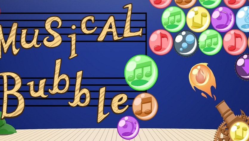Gra w kulki Musical Bubble to odmiana legendarnej kategorii gry typu Bubble Shooter. Muzyczny motyw, z relaksującą muzyczką w tle, sprawia, że to idealny pomysł na przerwę między wykonywaniem codziennych zadań. Zbijaj kulki, zdobywaj punkty i zaliczaj kolejne poziomy!