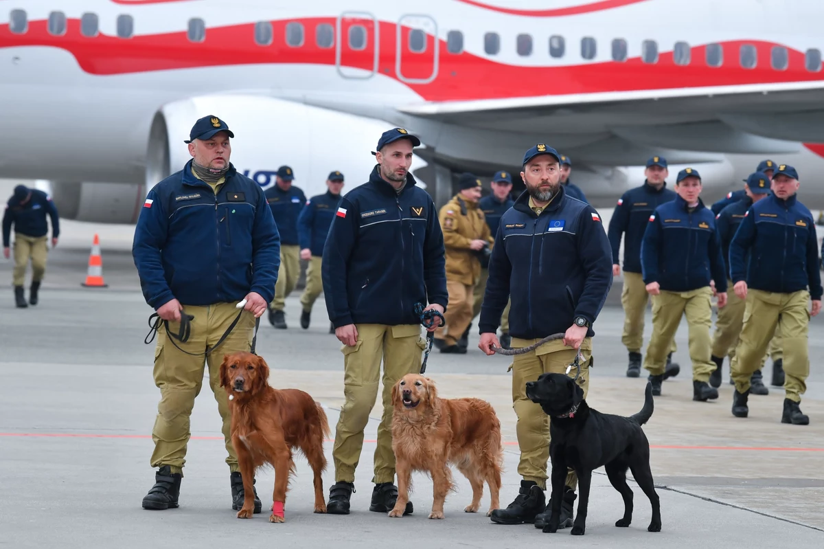 Polscy ratownicy ze strażackiej grupy HUSAR wrócili z Turcji. Podczas akcji ratowniczej po trzęsieniu ziemi w Besni uratowali 12 osób.