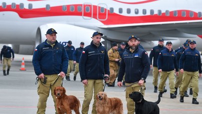 Z Turcji wrócili polscy strażacy. Uratowali życie 12 osób