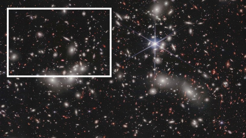 Kosmiczny Teleskop Jamesa Webba znowu zaskakuje nas uwiecznionym obrazem otchłani kosmosu. Tam znajdują się planety wielu inteligentnych cywilizacji?