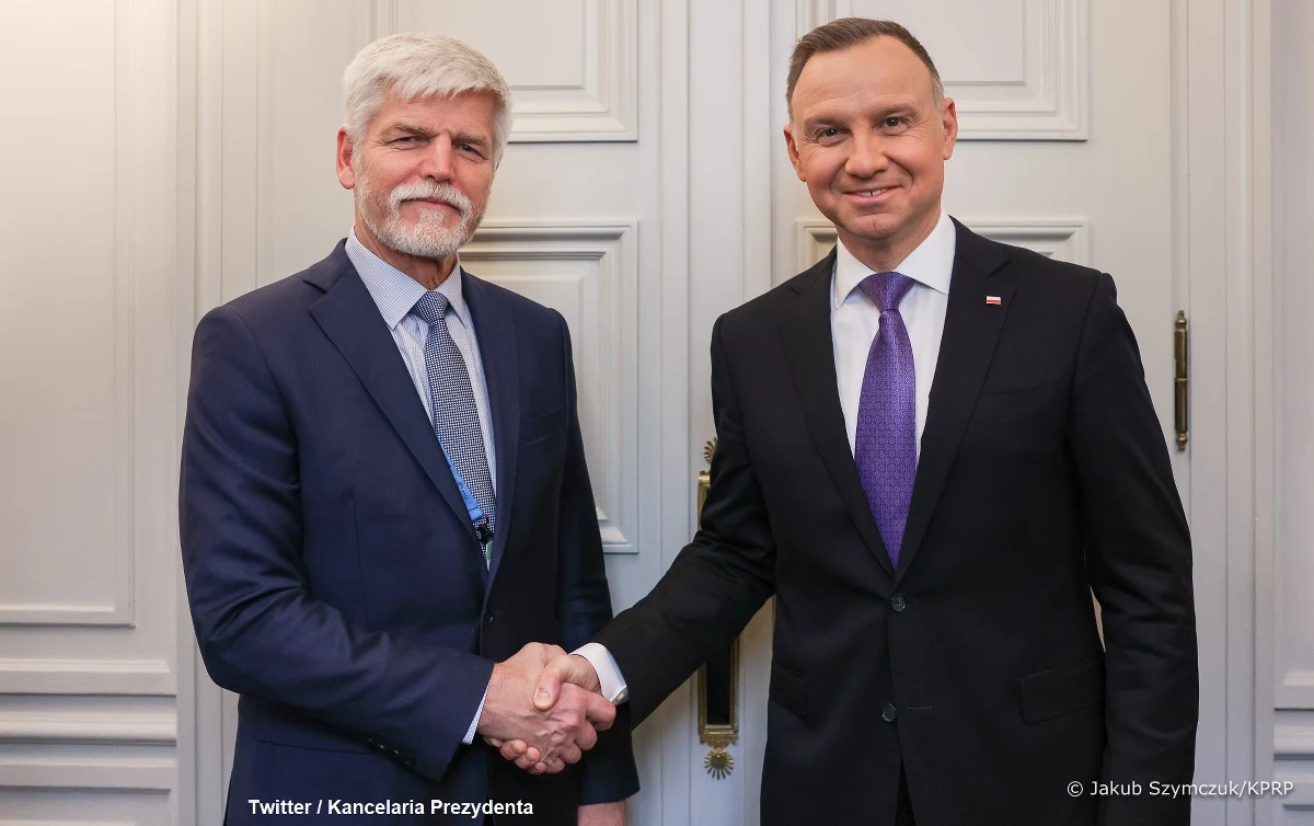 ​Prezydent Andrzej Duda spotkał się w Monachium z prezydentem elektem Czech Peterem Pavlem. Rozmowa dotyczyła m.in. priorytetów bezpieczeństwa i wspólnej wizji NATO - poinformowała w sobotę KPRP.
