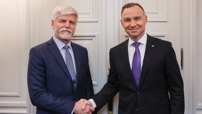Spotkanie prezydentów Polski i Czech. O czym rozmawiali?