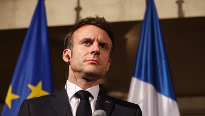 Macron: Chcemy pokonania Rosji, ale nie jej "zmiażdżenia"