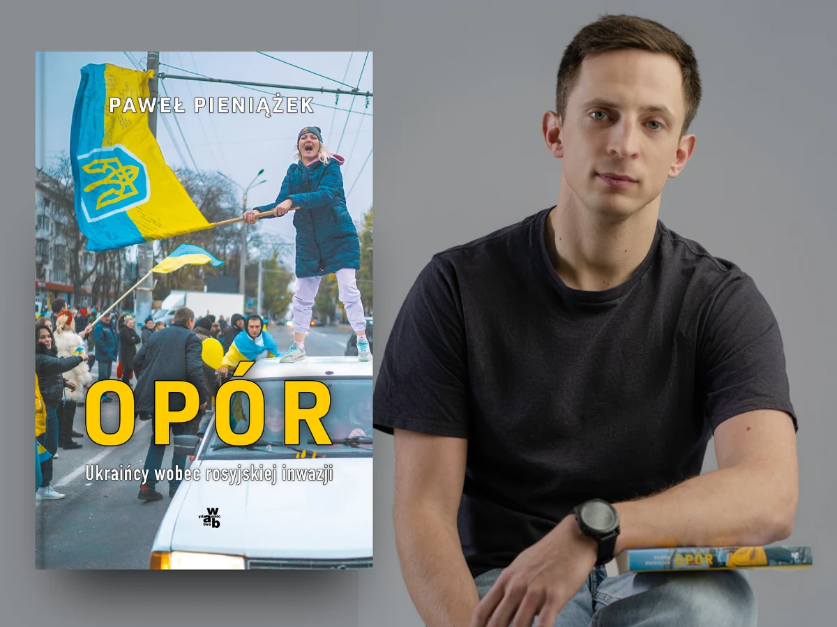 24 lutego minie rok od rozpoczęcia inwazji Rosji na Ukrainę. Dwa dni przed rocznicą swoją premierę będzie miała książka cenionego dziennikarza i reportera wojennego. Nakładem wydawnictwa W.A.B ukaże się zbiór reportaży „Opór. Ukraińcy wobec rosyjskiej inwazji”. O swojej książce oraz aktualnej sytuacji w Ukrainie mówił w Radiu RMF24 jej autor Paweł Pieniążek. 