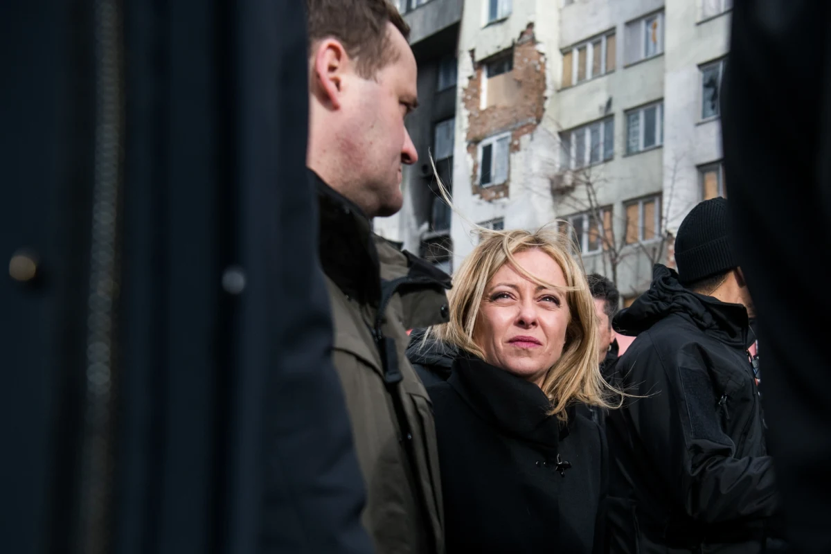 Klęska Ukrainy może doprowadzić do inwazji na inne państwa Europy - mówiła premier Włoch Giorgia Meloni podczas swojej pierwszej wizyty w Kijowie.  