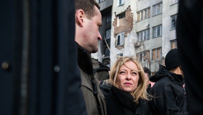 Meloni w Kijowie: Będziemy walczyć o waszą wolność