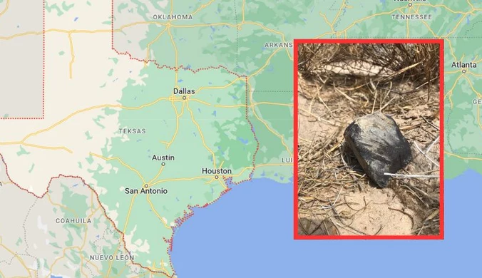 Teksas: Fragment meteorytu spadł na Ziemię. Ludzie usłyszeli wybuch