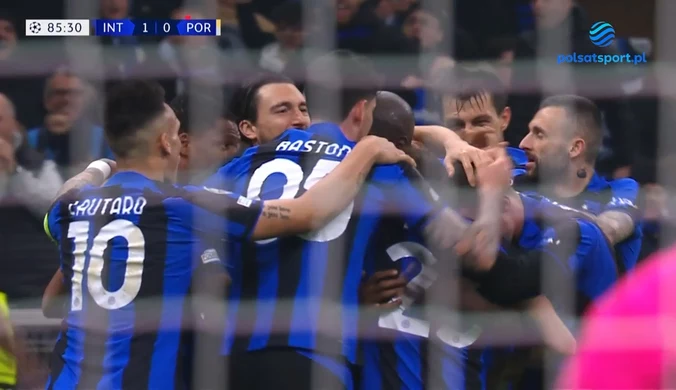Znakomity gol Romelu Lukaku w meczu Inter Mediolan - FC Porto. WIDEO