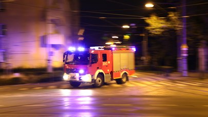 Pożar w fabryce broni w Radomiu