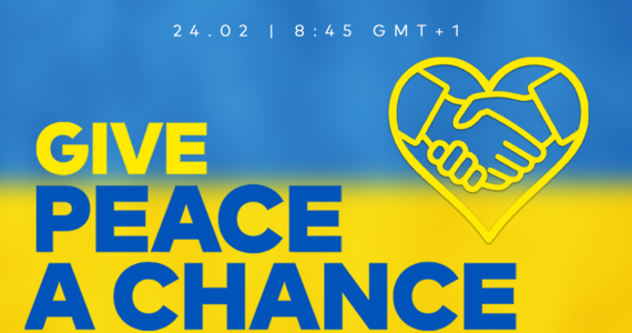 24 lutego 2023 r., w pierwszą rocznicę wybuchu wojny w Ukrainie, punktualnie o 8:45 (GMT + 1) w polskich stacjach radiowych zabrzmi ta sama piosenka - "Give Peace a Chance" Johna Lennona. W ten symboliczny sposób radiowcy chcą wyrazić solidarność z Ukraińcami, zmagającymi się z wojną. W akcji wezmą też stacje Grupy RMF. 