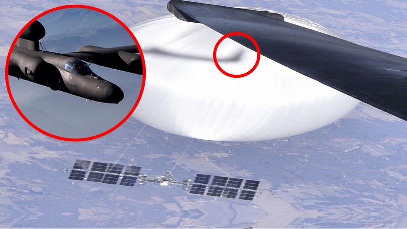 W sieci pojawiło się zjawiskowe selfie samolotu U-2 Dragon Lady w tle z chińskim balonem. Okazuje się, że Siły Powietrzne USA wysłały na zwiad w kierunku tego wynalazku legendarny samolot szpiegowski.