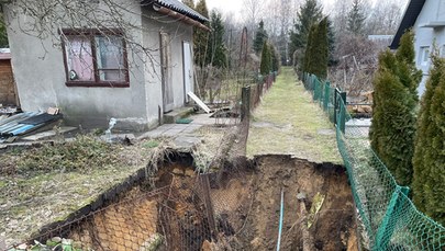 W Trzebini po raz drugi jednego dnia pojawiło się zapadlisko