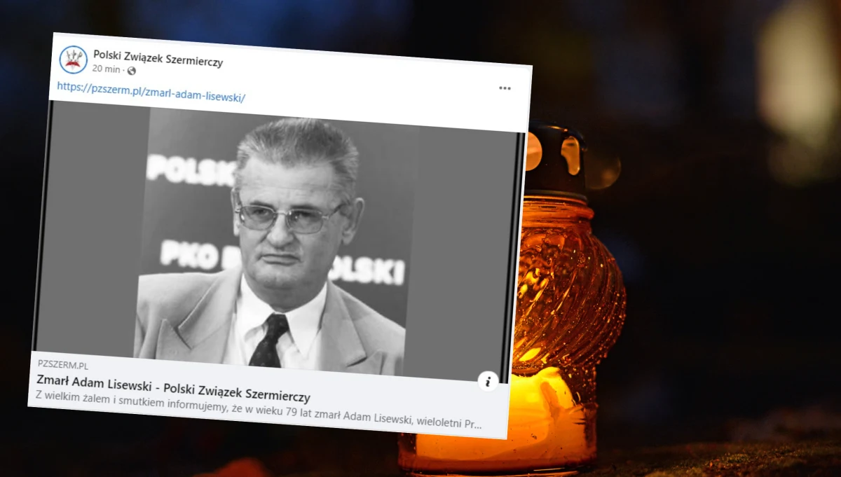W wieku 79 lat zmarł w Warszawie medalista olimpijski w szermierce i długoletni prezes związku Adam Lisewski - poinformował PZSzerm.