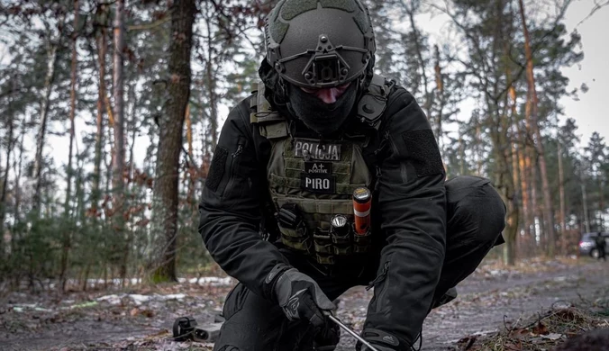 Polscy policjanci w Ukrainie. Rozbroili prawie dwa tysiące bomb