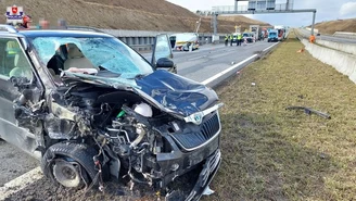 Śmiertelny wypadek na obwodnicy Lublina. Nie żyje pracownik służby drogowej