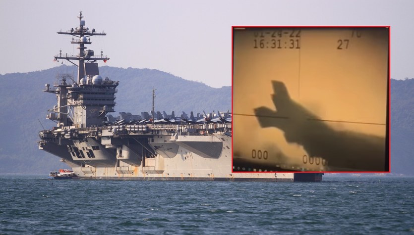 South China Sea.  Incredible F-35C accident on the USS Carl Vinson