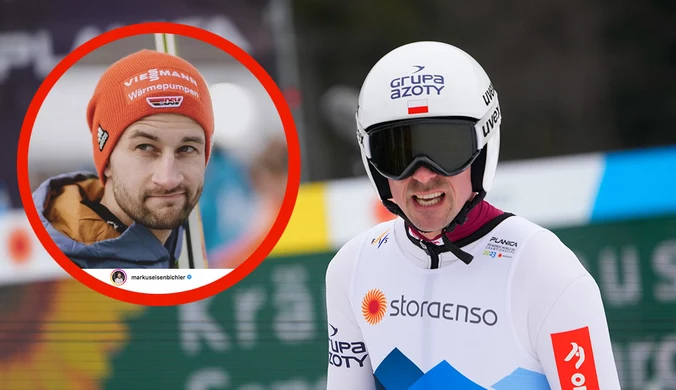Oto jak niemiecki skoczek zareagował na sukces Piotra Żyły. Błyskawicznie!