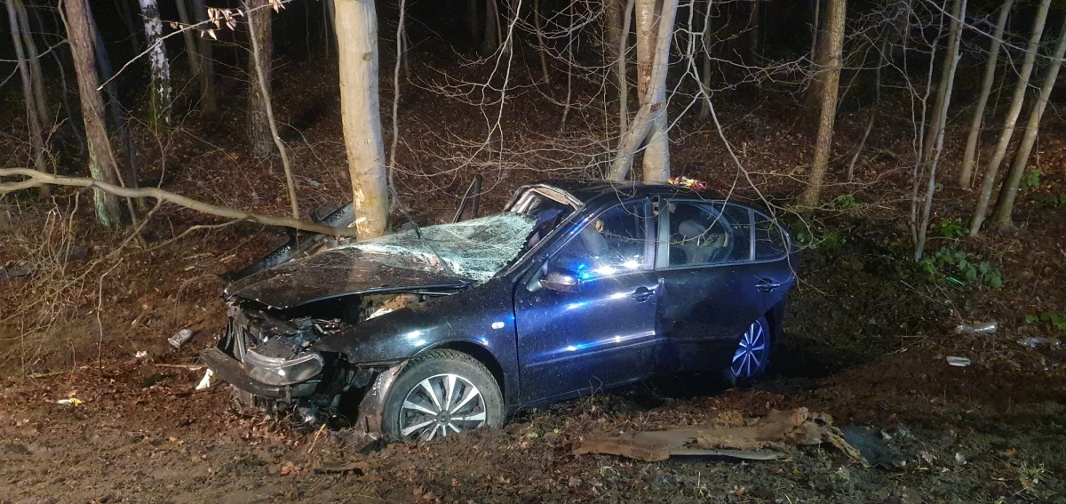 16-letnia dziewczyna zginęła w wypadku samochodowym w Zalesiu. Samochodem jechało jeszcze troje innych nastolatków. Dwójka z nich trafiła w ciężkim stanie do szpitala.