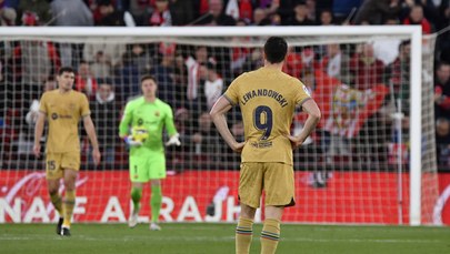 Sensacyjna porażka Barcelony. Lewandowski bez gola