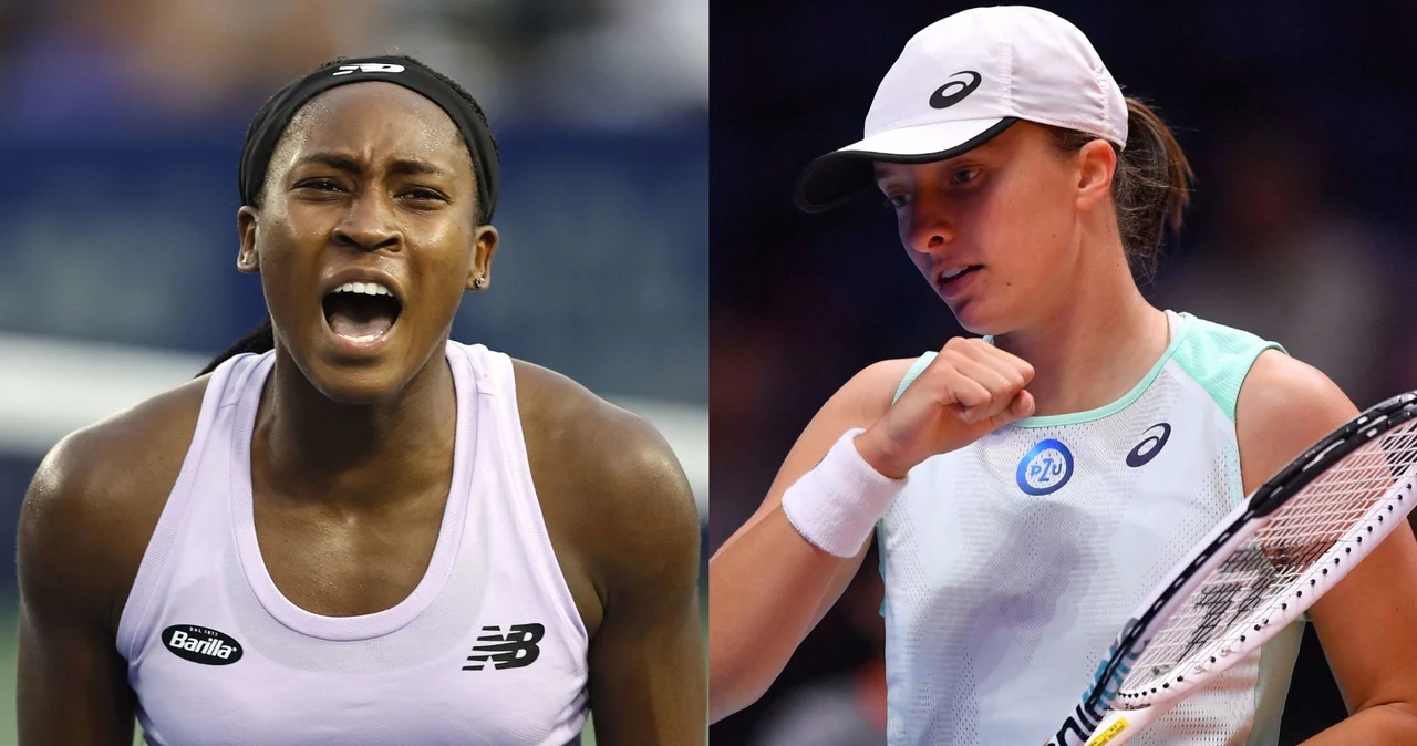 Coco Gauff i Iga Świątek