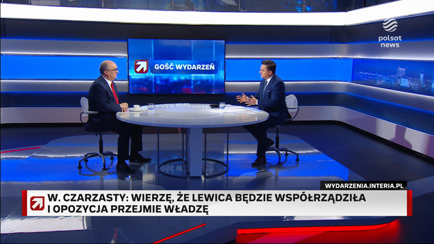 - Wszyscy są ze sobą razem. Lewica to jest rodzina - powiedział Włodzimierz Czarzasty w "Gościu Wydarzeń". - Unia Pracy, Polska Partia Socjalistyczna, Partia Razem i Nowa Lewica podpisały porozumienie o wspólnym pójściu do wyborów parlamentarnych - przekazał.- Wierzę, że lewica będzie współrządziła i opozycja przejmie władzę - powiedział wicemarszałek Sejmu u Bogdana Rymanowskiego.- Lewica to rodzina. Rodzina się czasem kłóci, a czasem nie. Ale jak jest coś ważnego, to stajemy razem i idziemy wspólnie - wyjaśnił.