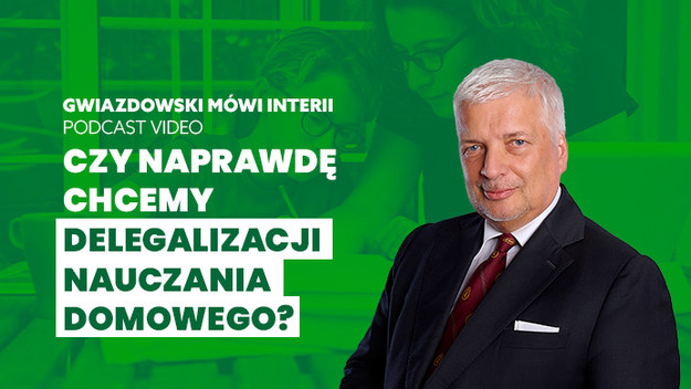 - Dzisiaj będzie o szkole. Wszyscy chodziliśmy, wszyscy jesteśmy ekspertami. Nawet jakby niektórzy nie chodzili to też mogliby się uznać za ekspertów. Jak np. ci którzy nie korzystali z nauczania domowego, ale są ekspertami na tyle, by stwierdzić, że trzeba je jak najszybciej zdelegalizować – mówi Robert Gwiazdowski w najnowszym odcinku podcastu video „Gwiazdowski mówi Interii”.