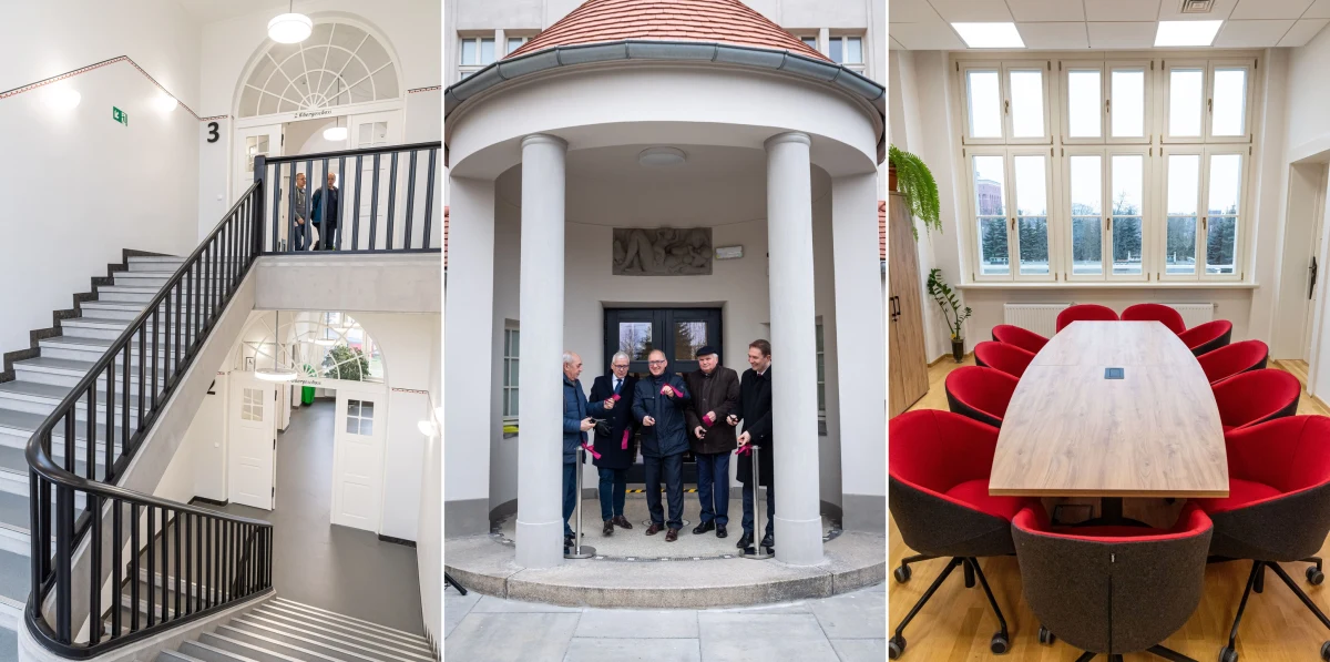 ​Ponad 50 mln zł kosztował remont i wyposażenie należącego do Politechniki Wrocławskiej kompleksu zabytkowych budynków z początku XX w. W gmachach przy ul. Hoene-Wrońskiego siedziby będą miały wydziały matemaczny i medyczny.