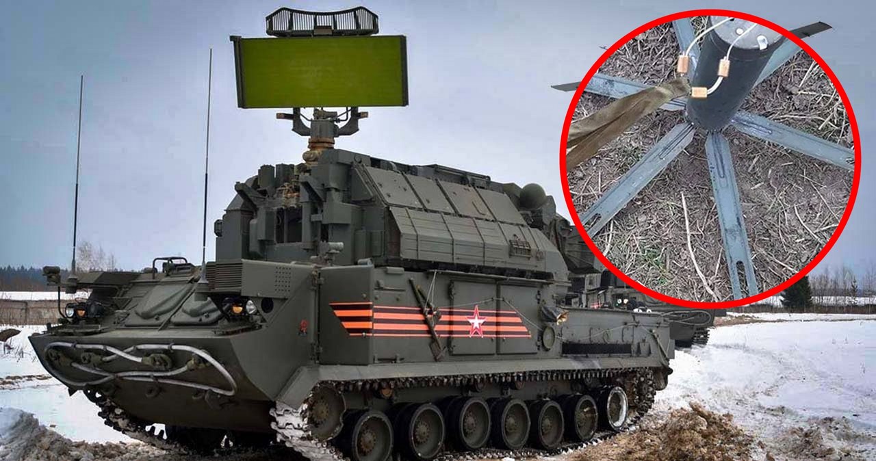 Siły Zbrojne Ukrainy pochwaliły się materiałem filmowym, na którym widoczne jest zniszczenie prawdziwego rosyjskiego militarnego złota, w postaci unikalnego systemu obrony powietrznej i inteligentnego minowania.