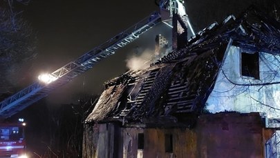 Pożar zabytkowego budynku we Wrocławiu. Pochodził z 1865 roku