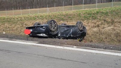 Karambol na A4. Zderzyło się sześć samochodów