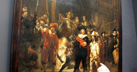 ​Grupa młodych działaczy na rzecz ochrony środowiska z organizacji Extinction Rebellion urządziła happening przed słynnym obrazem Rembrandta "Straż nocna" w Rijksmuseum w Amsterdamie.