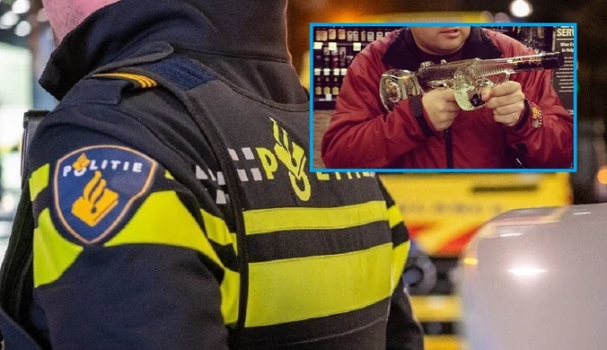 Holandia: Jechał autostradą A4 i celował z pistoletu w kierowców. A to wódka była