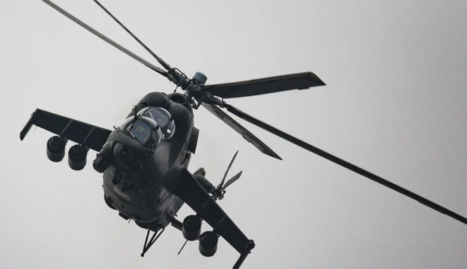 Wypadek śmigłowca Mi-24 w okolicy Białej Podlaskiej