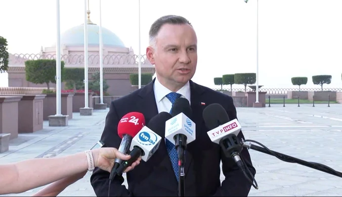 Andrzej Duda: Liczymy, że firmy z ZEA dynamicznie wejdą na nasz rynek 