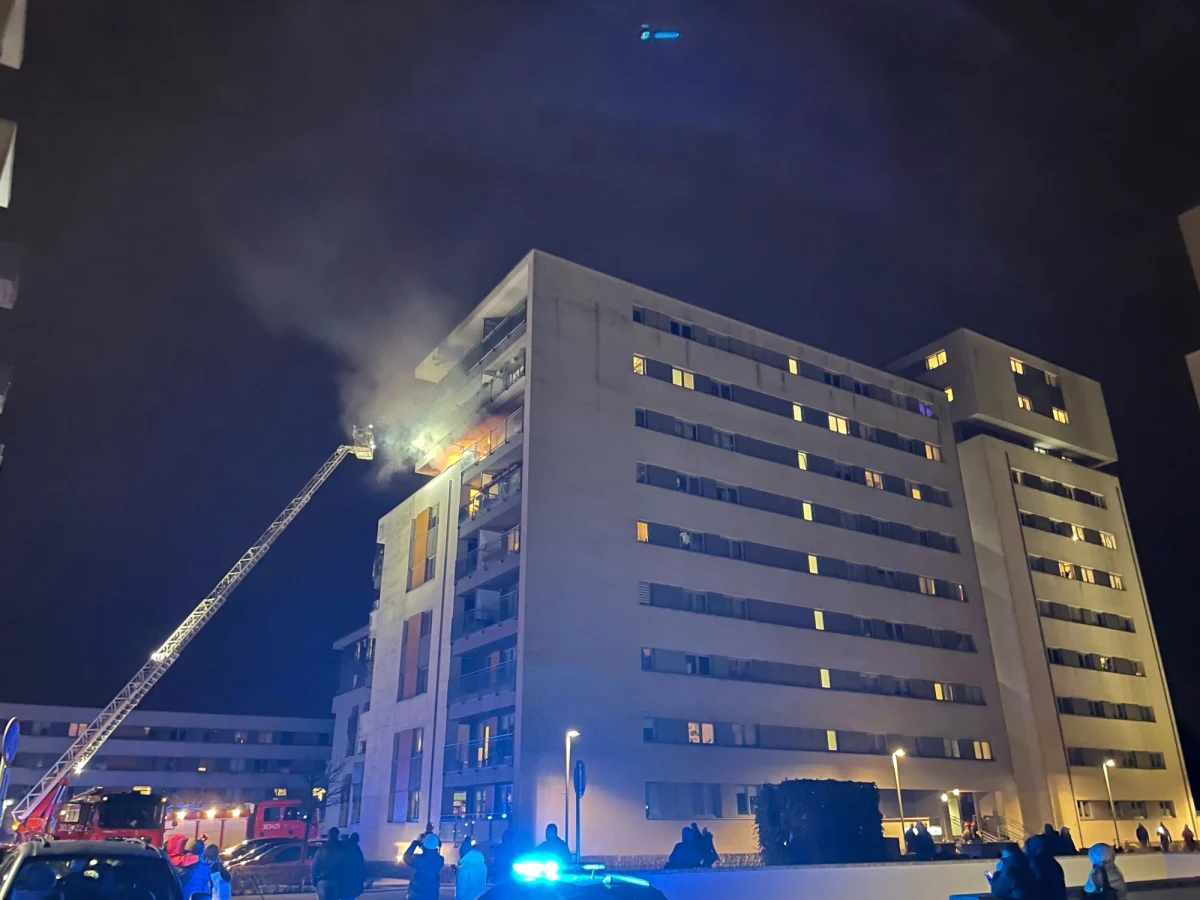 Strażacy zostali wezwani do pożaru mieszkania znajdującego się na szóstym piętrze w bloku przy ul. Stańczyka w Krakowie. Sytuacja jest już opanowana. Nie ma osób poszkodowanych.