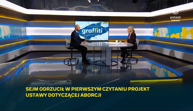 Wassermann w "Graffiti": Rząd i parlament nie powinny na co dzień zajmować się wiarą, aborcją, eutanazją