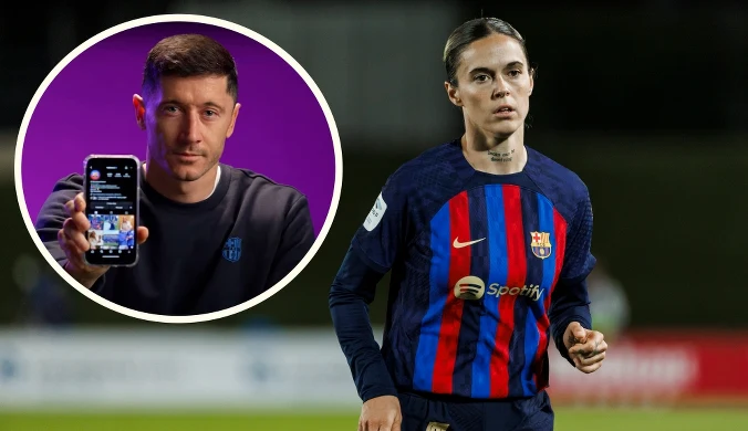 Lewandowski nie mógł uwierzyć własnym oczom! Taka akcja w Dniu Kobiet