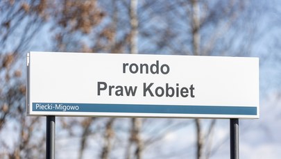 W Gdańsku odsłonięto Rondo Praw Kobiet