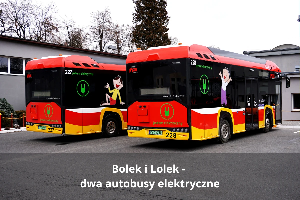 Dwa pierwsze autobusy elektryczne, które w przyszłym tygodniu wyjadą na ulice Bielska-Białej, zostaną ozdobione wizerunkami Bolka i Lolka. Bohaterowie kultowej kreskówki, produkowanej przez lata w bielskim Studiu Filmów Rysunkowych, zostali patronami obu pojazdów.