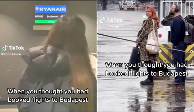 Bukareszt zamiast Budapesztu. Zdziwienie na lotnisku