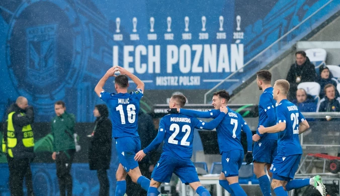 Trener Lecha szczęśliwy. Ale coś dało mu większą radość niż wynik